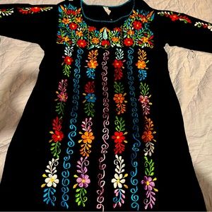 Mexican Dress size large new with out tags